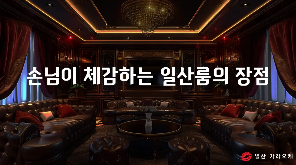 손님이 체감하는 일산룸의 장점